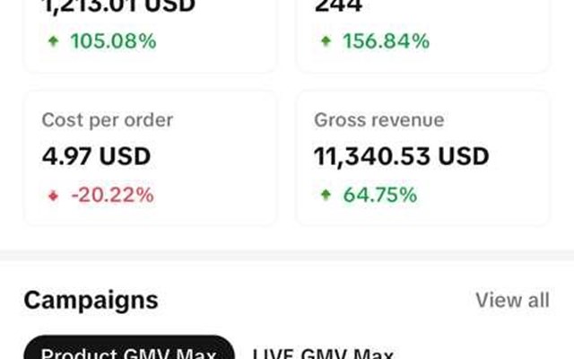 GMV Forge Project - GMV Max-advertentiecase: 9,35x ROAS tijdens een 7-daagse test
