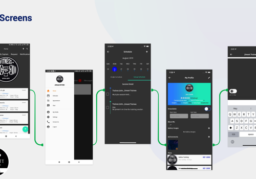 Frenchy Digital LLC Project - Fitness-app voor iOS & Android