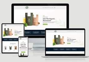Inspaceweb Project - The Organic Store