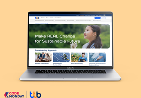 CODEMONDAY Project - ttb Bank hoofdwebsite voor bedrijven