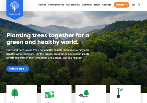 Go2People Project - Bomen planten voor een groene en gezonde wereld