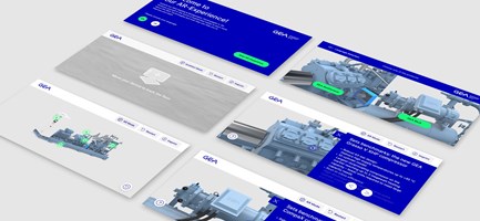POLYCHROM Medienproduktion Project - App voor augmented reality