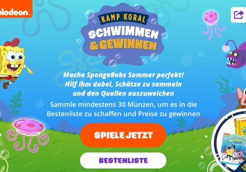 Peek & Poke Project - SpongeBob SquarePants Kamp Koraal