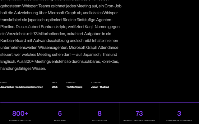 Kuroko Labs Project - KI-dashboard met een pipeline voor 5 agents