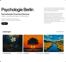 Blaq Nexus Project - Websiteherlancering, Psychologie Berlin
