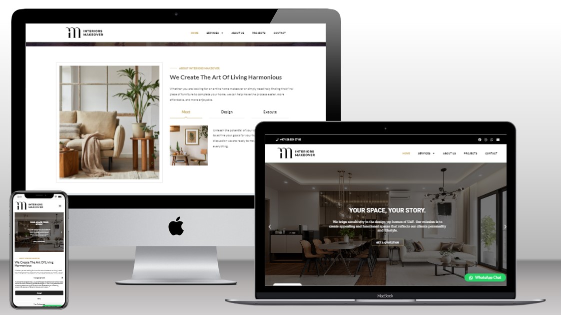 Webris Project - Website redesign