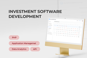 Innowise Project - Ontwikkeling van investeringssoftware: 95% tijdsbesparing bij financiële rapportage