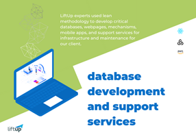 LiftUp Project - Databaseontwikkeling en ondersteuningsdiensten