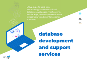 LiftUp Project - Databaseontwikkeling en ondersteuningsdiensten
