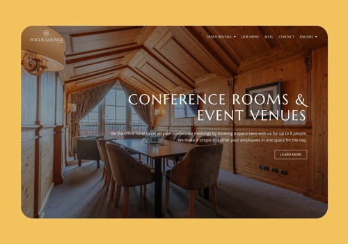 Panda Code Project - Focus Lounge - restaurant en conferentiezalen