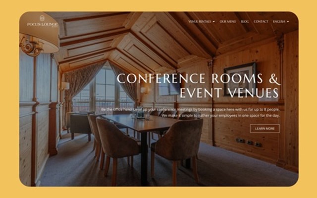 Panda Code Project - Focus Lounge - restaurant en conferentiezalen