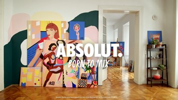 Frame de la Frame Project - Absolut x Kinga, Born to Mix campagnevideo