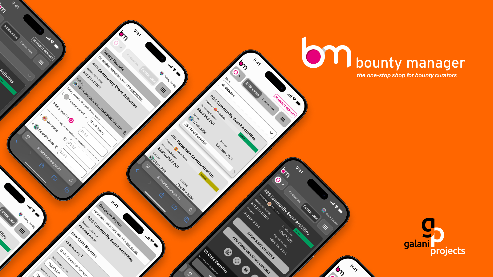 galaniprojects GmbH Project - UX/UI-ontwerp voor meerdere blockchain digitale producten op basis van het KILT-protocol