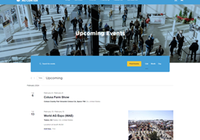 Edamame Agency Project - UI-design en ontwikkeling van een eventlandingspagina