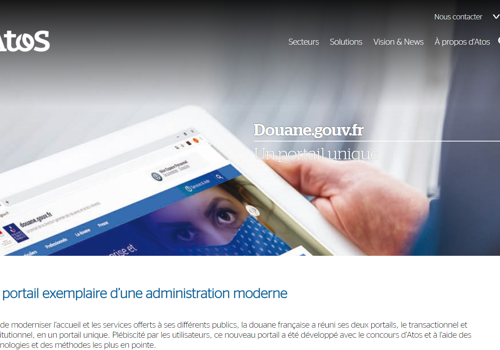 Actency Project - Atos: het centrale douaneportaal voor iedereen