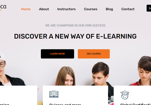 Ambiguous Solution Pvt. Ltd. Project - Websiteontwikkeling voor een e-learningwebsite