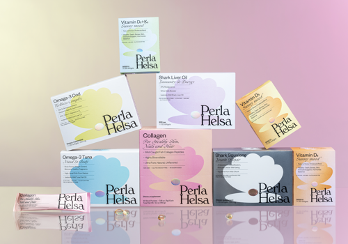 Orchidea Agency Project - Merk voor voedingssupplementen Perla Helsa