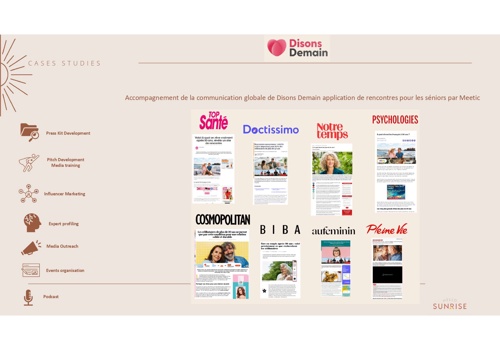 Hello SunRise Project - PR en communicatie voor Advizeo