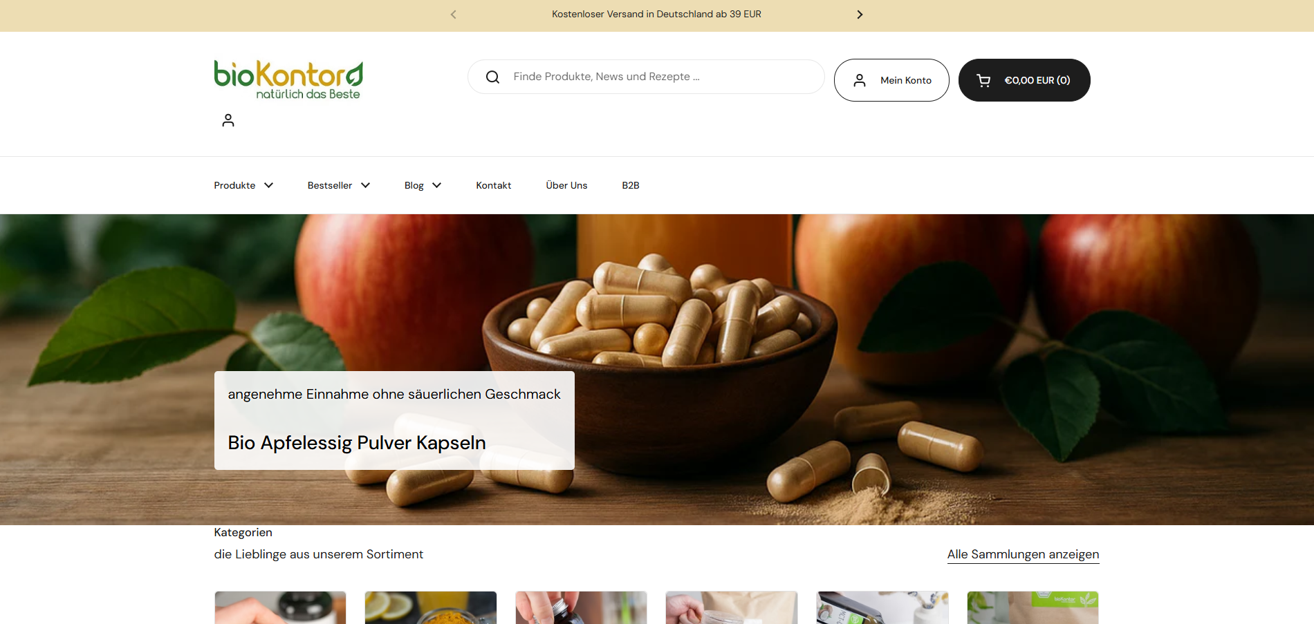 RESPONSE GmbH Project - Google Ads-begeleiding voor bioKontor, zoek- & PMax-campagnes