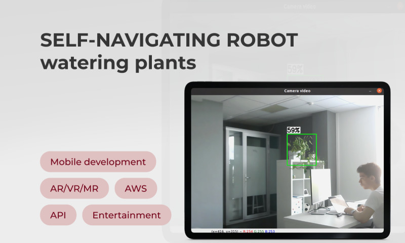 Innowise Project - Zelfnavigerende robot