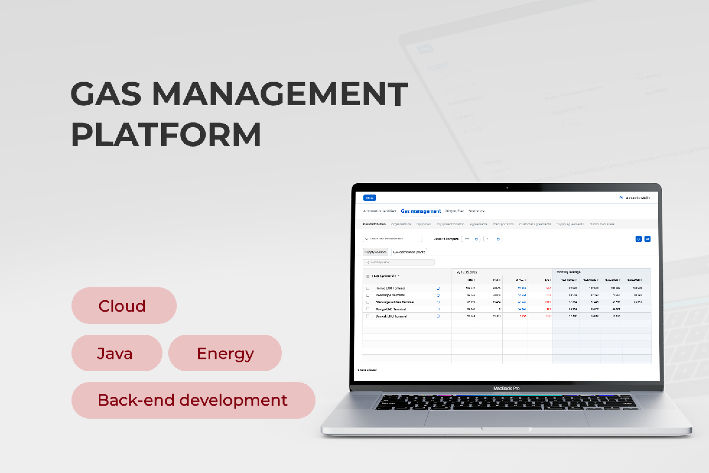 Innowise Project - Platform voor energiemanagement: 60% verbetering in de voorzieningssector