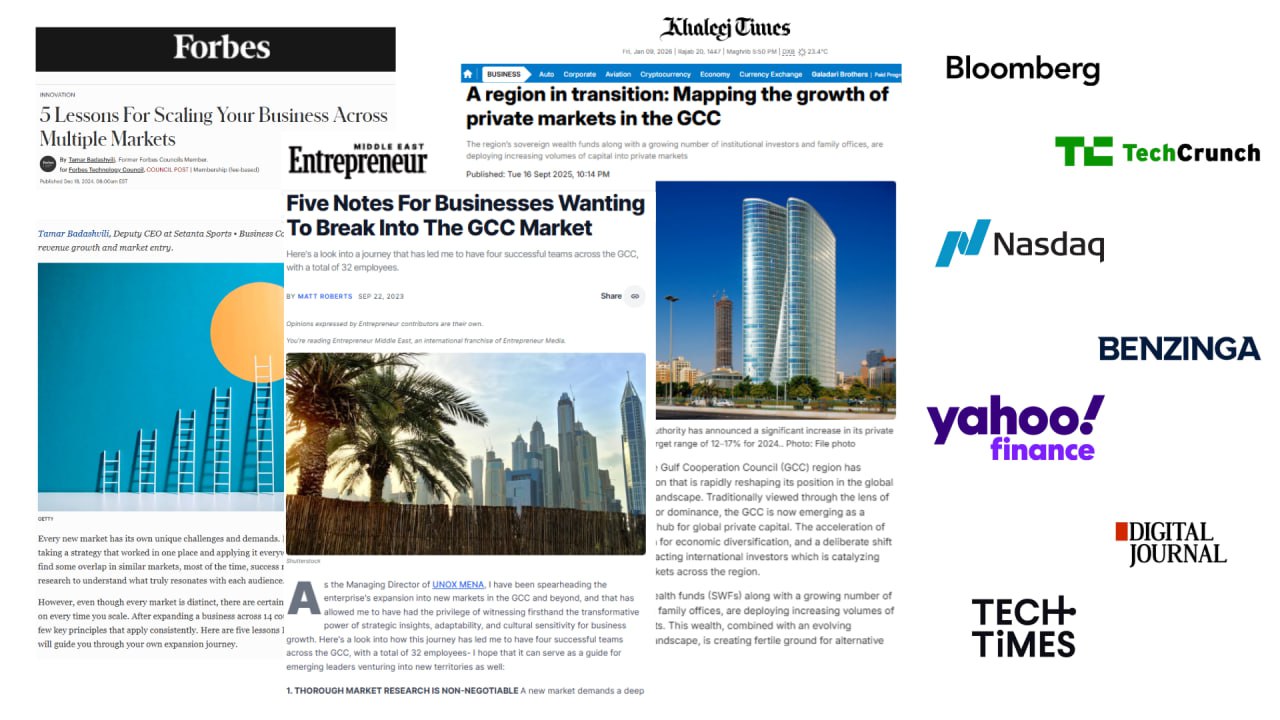 Multi-Market GCC Launch PR: Five-Country Regional Rollout