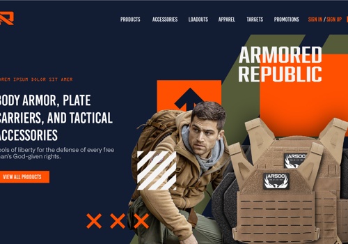 BRIDGE Project - Branding en websiteontwerp voor Armored Republic