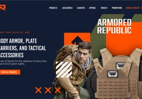 BRIDGE Project - Branding en websiteontwerp voor Armored Republic