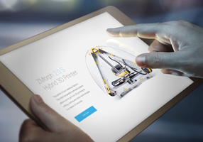 Ratioweb Project - Zmorph, Website van een 3D-printerfabrikant