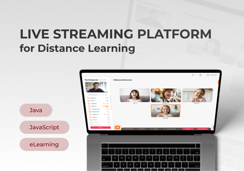 Innowise Project - Live-streamingplatform voor afstandsonderwijs