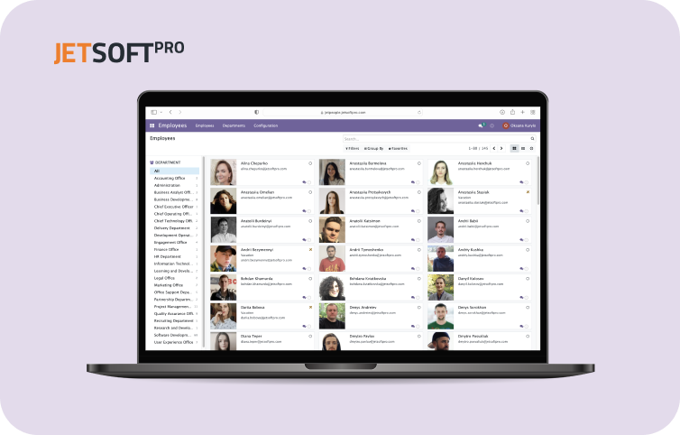 JetSoftPro Project - JetPeople: Open-source personeelsmanagementsysteem