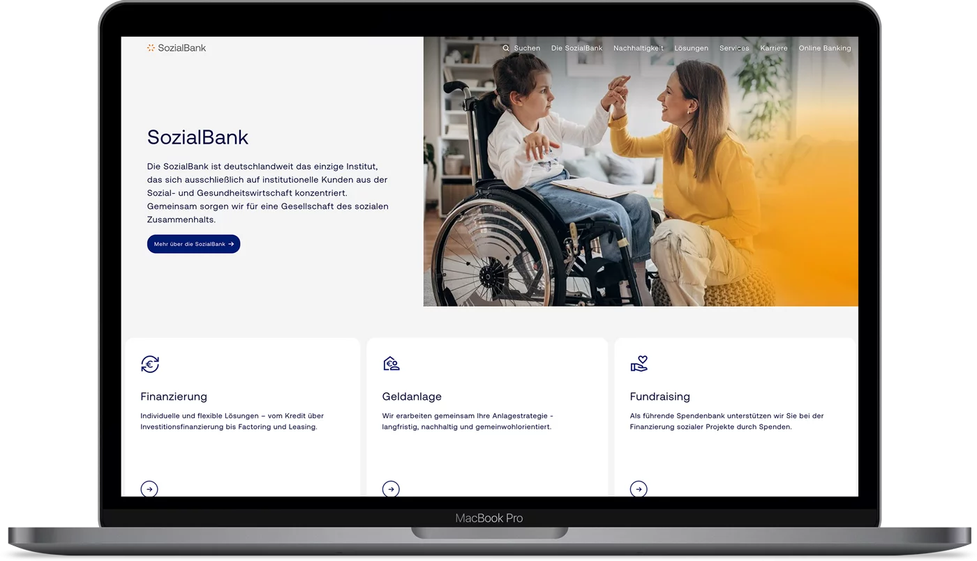 3m5. Project - Toegankelijke TYPO3-relaunch van de SozialBank