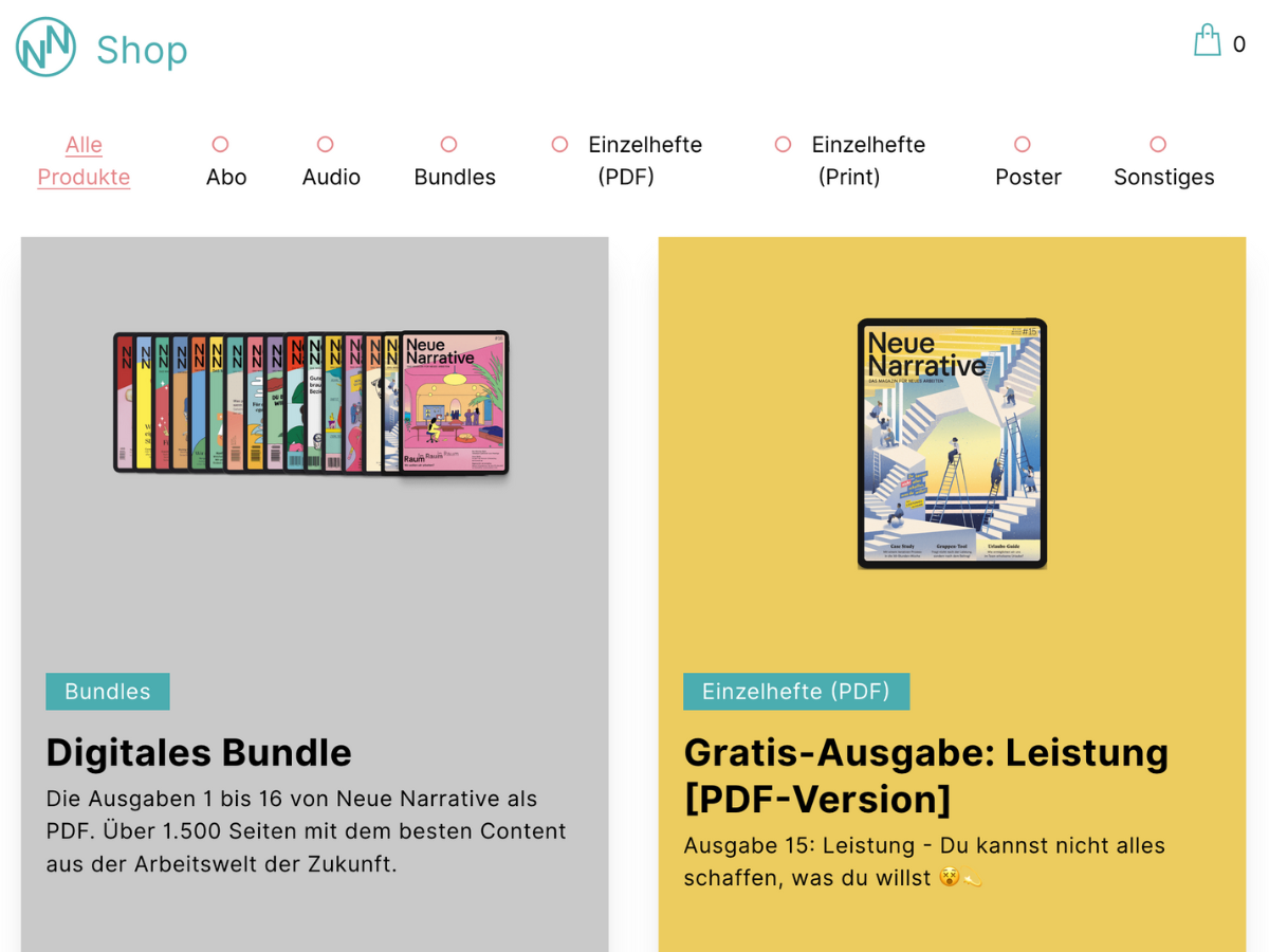 Reinblau Project - Online-shop in 14 dagen