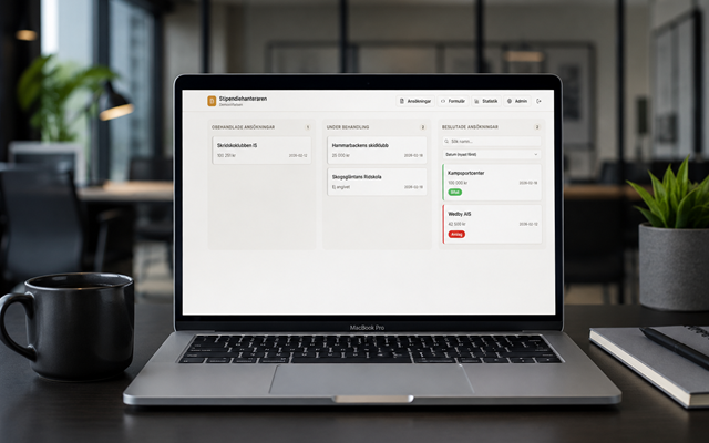 Beegleton Intelligence Project - De studiebeursmanager, van website naar bedrijfssysteem