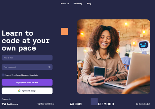BlockCrunch Project - Mimo: Leren coderen/programmeren