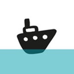 Das Meer ist blau. Logo