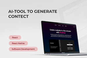 Innowise Project - Websites maken en inhoud genereren met AI-tools