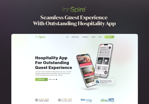 Creative Corner Studio Project - Webdesign & ontwikkeling voor een hospitality-app
