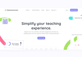 Yummygum Project - Classroomscreen