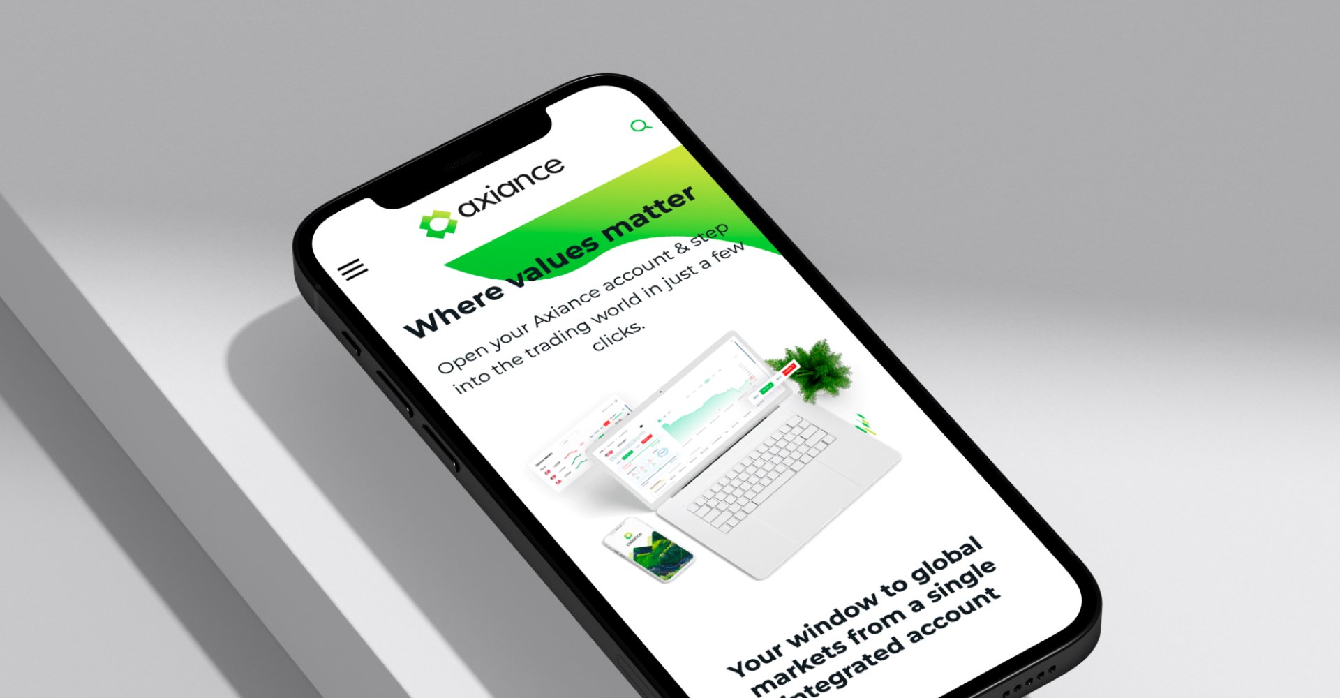 Vention Project - Axiance: introductie van Salesforce en mobiele ontwikkeling
