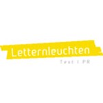 Letternleuchten TEXT | PR Logo