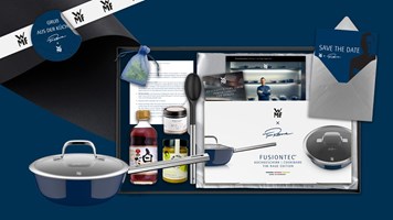 LHLK Agentur für Kommunikation GmbH Project - WMF x Tim Raue, een perslunch die product en performance laat beleven