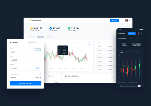 Evers + de Gier Project - Online handelsplatform Tulip
