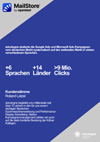 adcologne GmbH Project - Campagnes schalen: Mailstore en Google Ads