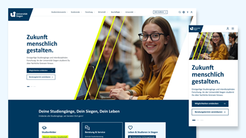 PROGRESSIVE digital Project - Universiteit Siegen, volledige web-herlancering