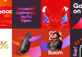 Rōnin Amsterdam Project - Virgin Media brand identity opnieuw uitgevonden door Rōnin Am