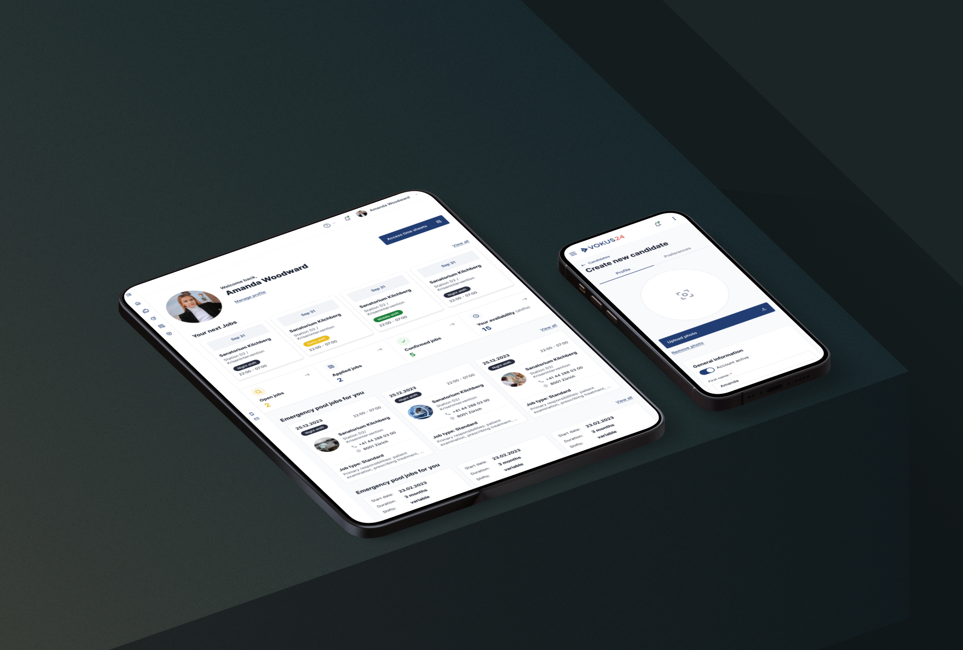 Axisbits GmbH Project - Software voor spoednoodpool voor de zorg
