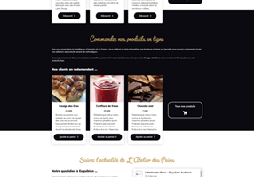 Valentin MIONNET Project - Bakkerijwebsite
