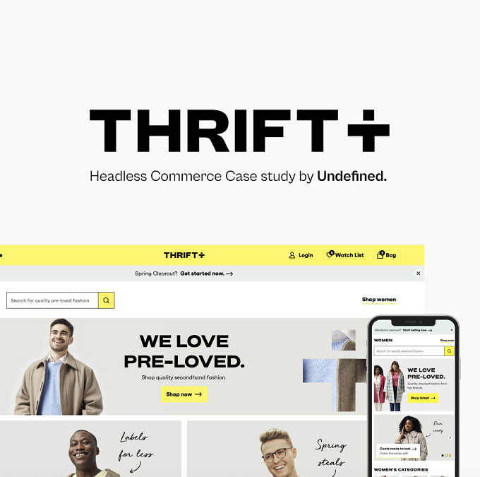 This is Undefined Project - Koploos Shopify-winkel