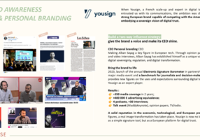 Hello SunRise Project - PR en personal branding voor Yousign